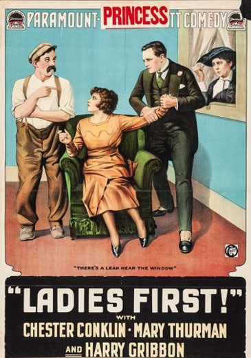 Ladies First (1918) afişi Ladies First (1918) afişi