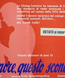 L'amore, questo sconosciuto (1969) afişi