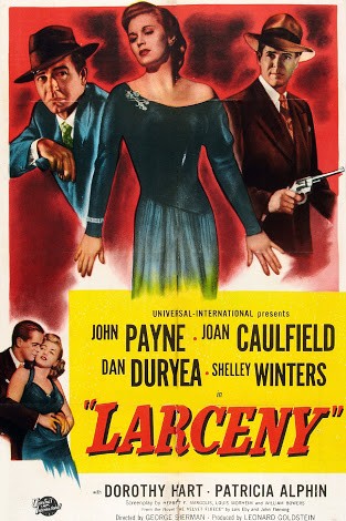 Larceny (1948) afişi Larceny (1948) afişi
