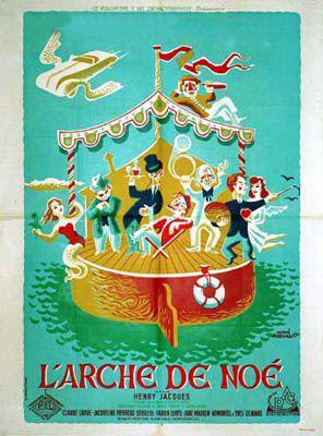 L'arche de Noé (1947) afişi L'arche de Noé (1947) afişi