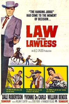 Law of the Lawless (1964) afişi