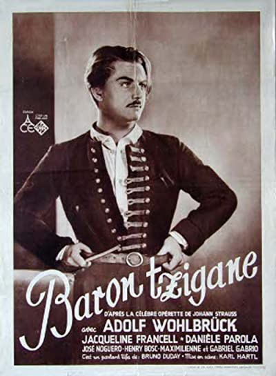 Le Baron Tzigane (1935) afişi Le Baron Tzigane (1935) afişi