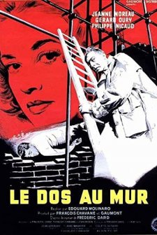Le Dos Au Mur (1958) afişi