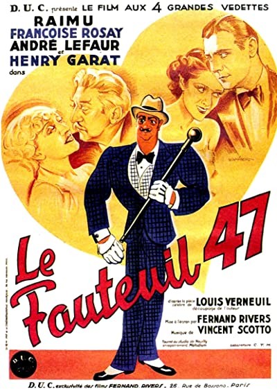 Le Fauteuil 47 (1937) afişi Le Fauteuil 47 (1937) afişi