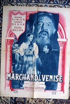 Le Marchand De Venise (1953) afişi