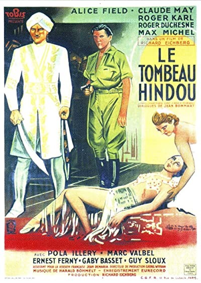Le Tombeau Hindou (1938) afişi Le Tombeau Hindou (1938) afişi