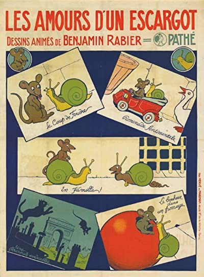 Les amours d'un escargot (1920) afişi Les amours d'un escargot (1920) afişi