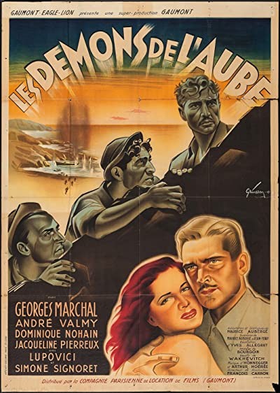 Les démons de l'aube (1946) afişi Les démons de l'aube (1946) afişi