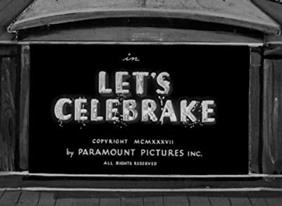 Let's Celebrake (1938) afişi Let's Celebrake (1938) afişi