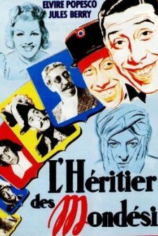 L'héritier des Mondésir (1940) afişi