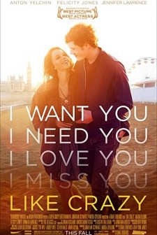 Like Crazy (2011) afişi