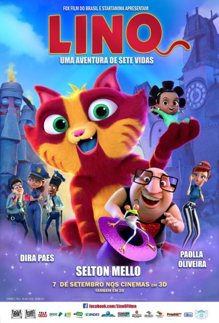 Lino: Uma Aventura de Sete Vidas (2017) afişi Lino: Uma Aventura de Sete Vidas (2017) afişi