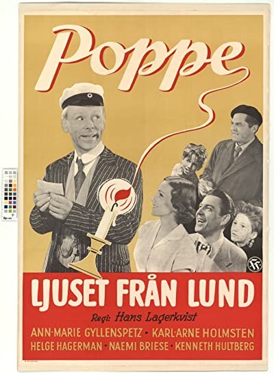 Ljuset Från Lund (1955) afişi Ljuset Från Lund (1955) afişi