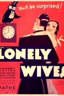 Lonely Wives (1931) afişi