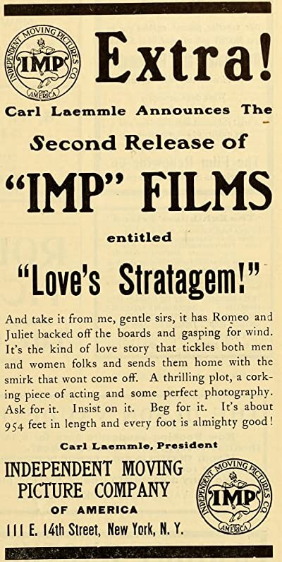 Love's Stratagem (1909) afişi Love's Stratagem (1909) afişi