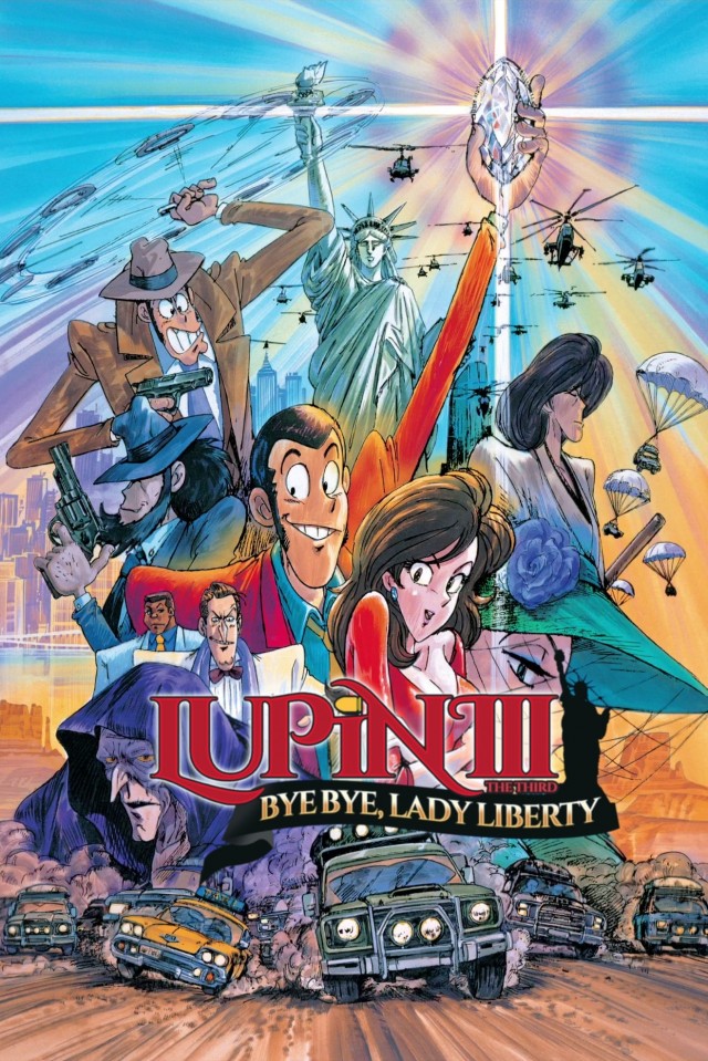 Lupin the Third: Bye Bye, Lady Liberty (1989) afişi Lupin the Third: Bye Bye, Lady Liberty (1989) afişi