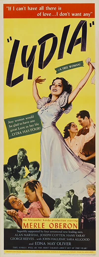 Lydia (1941) afişi Lydia (1941) afişi