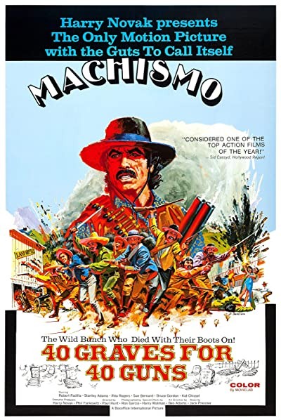 Machismo: 40 Graves For 40 Guns (1971) afişi Machismo: 40 Graves For 40 Guns (1971) afişi