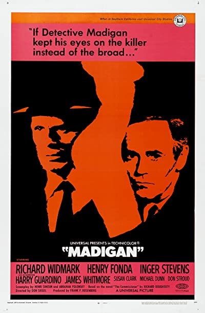 Madigan (1968) afişi Madigan (1968) afişi