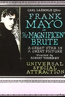 Magnificent Brute (1921) afişi