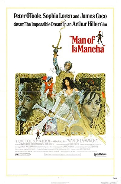 Man Of La Mancha (1972) afişi Man Of La Mancha (1972) afişi