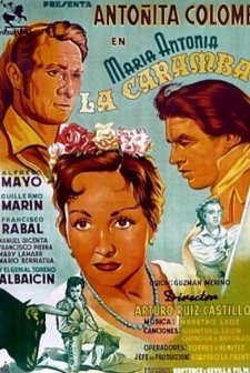María Antonia 'La Caramba' (1951) afişi