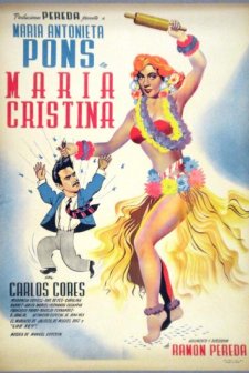 María Cristina (1951) afişi