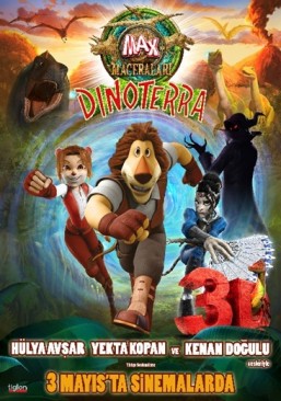 Max Maceraları: Dinoterra (2013) afişi