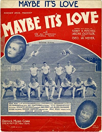 Maybe It's Love (1930) afişi Maybe It's Love (1930) afişi