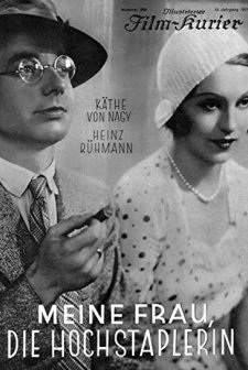 Meine Frau, Die Hochstaplerin (1931) afişi