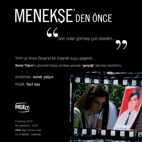 Menekşeden Önce (2012) afişi Menekşeden Önce (2012) afişi