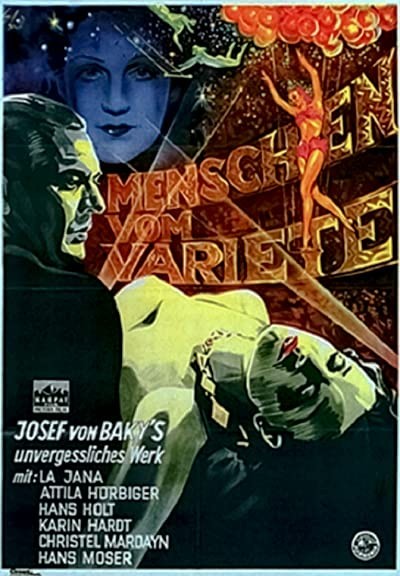 Menschen Vom Varieté (1939) afişi Menschen Vom Varieté (1939) afişi