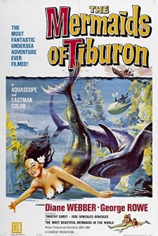 Mermaids Of Tiburon (1962) afişi