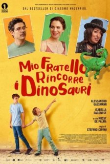 Mio fratello rincorre i dinosauri (2019) afişi