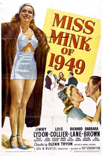 Miss Mink Of 1949 (1949) afişi Miss Mink Of 1949 (1949) afişi