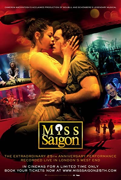 Miss Saigon Müzikali: 25. Yıldönümü (2016) afişi Miss Saigon Müzikali: 25. Yıldönümü (2016) afişi