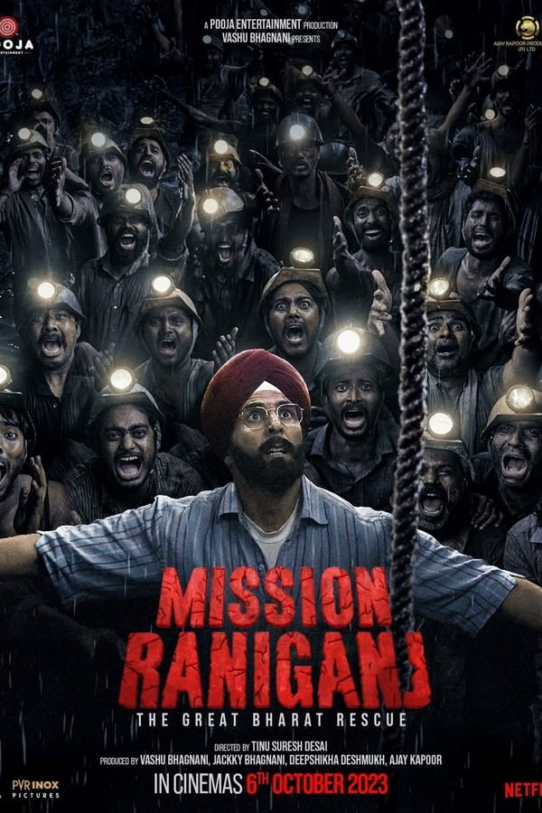 Mission Raniganj (2023) afişi Mission Raniganj (2023) afişi