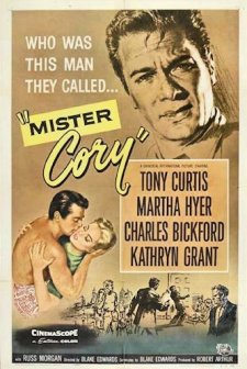 Mister Cory (1957) afişi