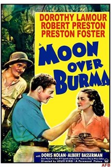 Moon Over Burma (1940) afişi