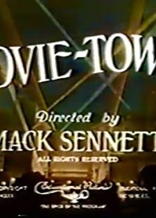 Movie Town (1931) afişi