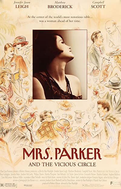 Mrs. Parker And The Vicious Circle (1994) afişi Mrs. Parker And The Vicious Circle (1994) afişi