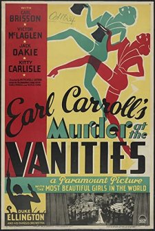 Murder At The Vanities (1934) afişi