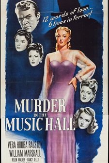 Murder In The Music Hall