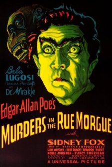 Murders in The Rue Morgue (1932) afişi