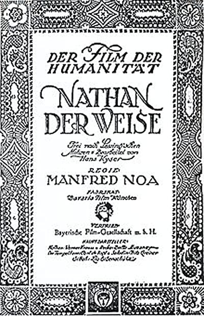 Nathan Der Weise (1922) afişi Nathan Der Weise (1922) afişi
