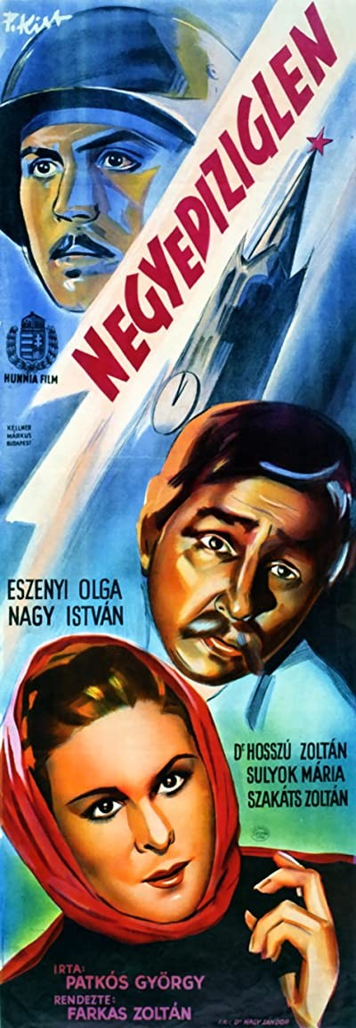 Negyedíziglen (1942) afişi Negyedíziglen (1942) afişi