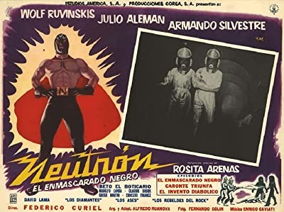 Neutrón, El Enmascarado Negro (1960) afişi Neutrón, El Enmascarado Negro (1960) afişi