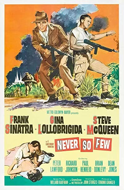Never So Few (1959) afişi Never So Few (1959) afişi