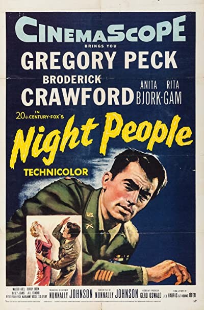 Night People (1954) afişi Night People (1954) afişi