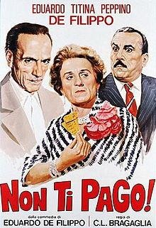 Non Ti Pago! (1942) afişi Non Ti Pago! (1942) afişi
